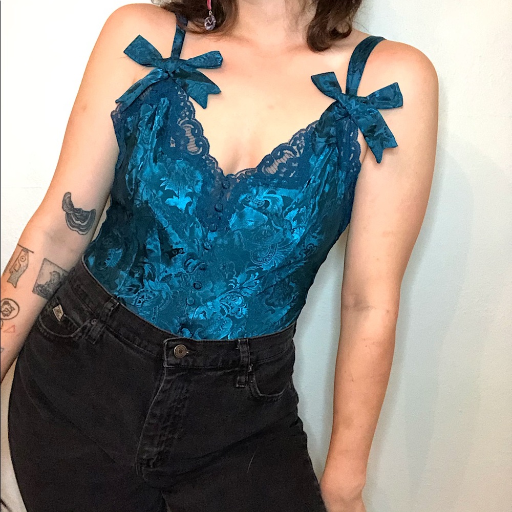 90s VS bodysuit
